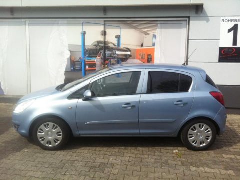Opel Corsa D Scheibentönung